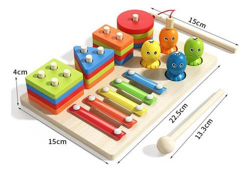 Miniatura 10 de JUEGO DIDACTICO PESCA MONTESORI